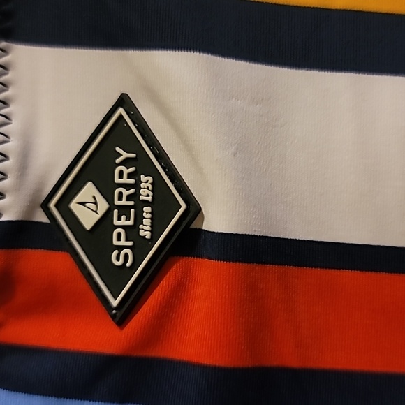 Sperry Women's One Piece Multicolored Swim Suit, NWOT - Picture 3 of 8